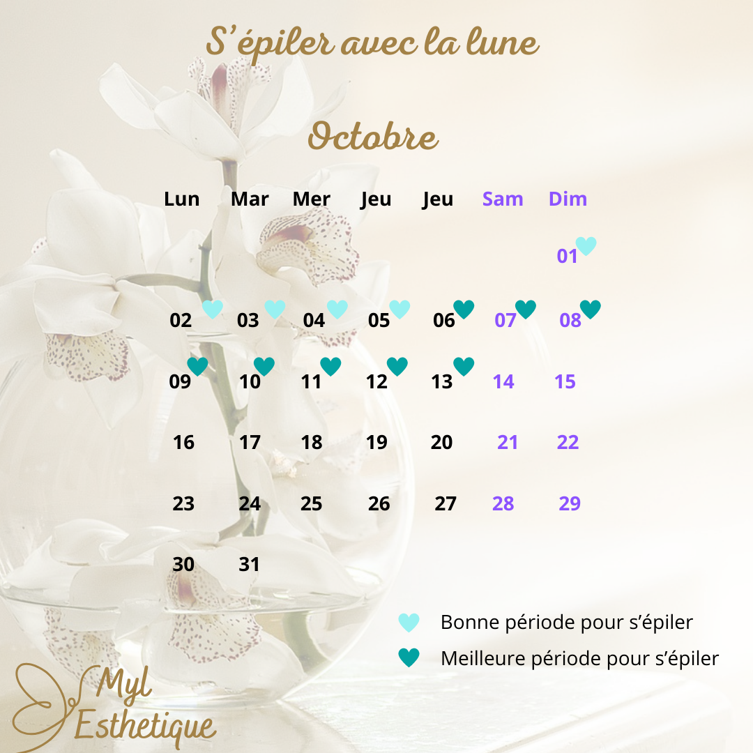 actualités calendrier épilation lunaire