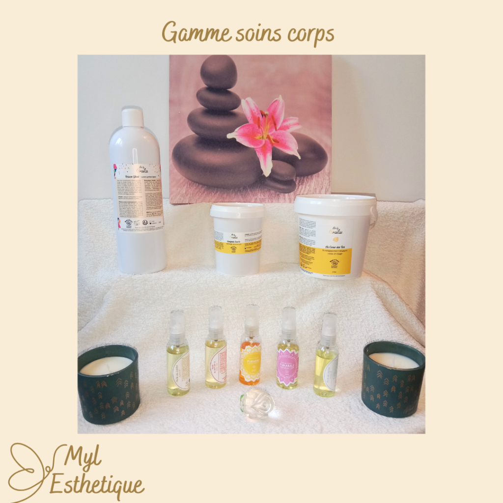 gamme produits massages corps