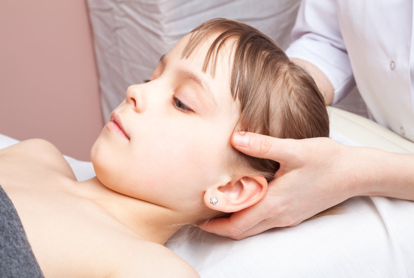 massages corps et visage enfant